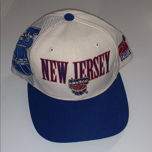 Vintage New Jersey Nets sports snapback